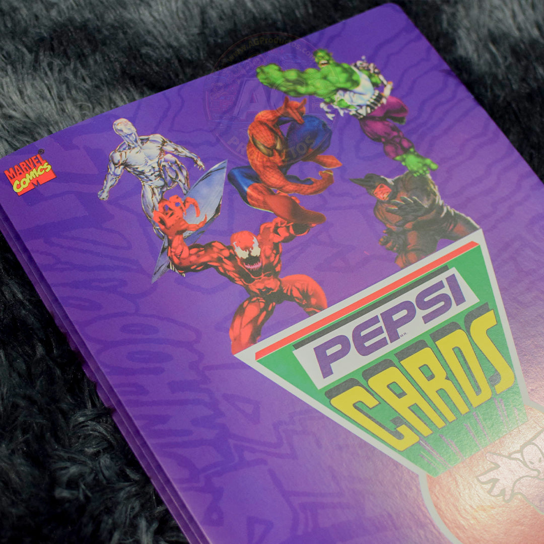 2 Albums Coleccionadores Pepsi Cards Reimpresion de Marvel