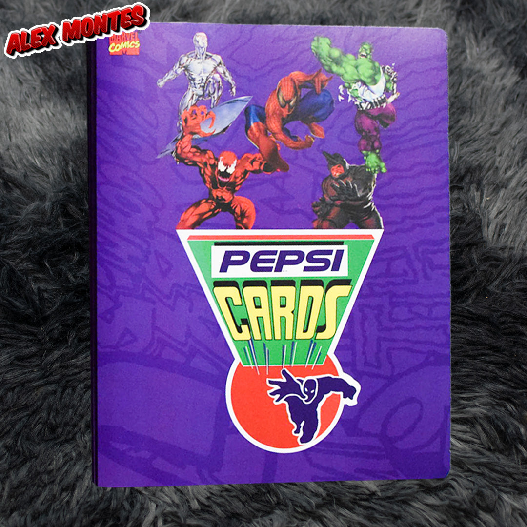 2 Albums Coleccionadores Pepsi Cards Reimpresion de Marvel
