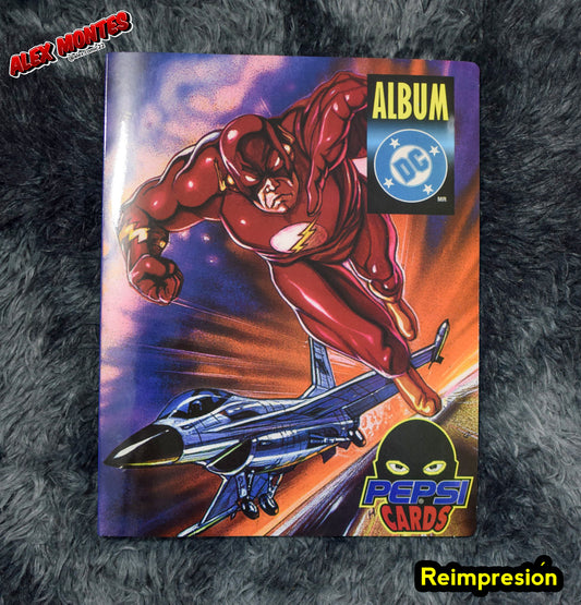2 Albums Coleccionadores Pepsi Cards Reimpresion de DC Comics