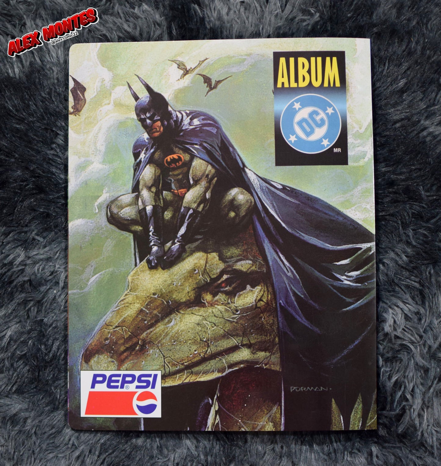 2 Albums Coleccionadores Pepsi Cards Reimpresion de DC Comics