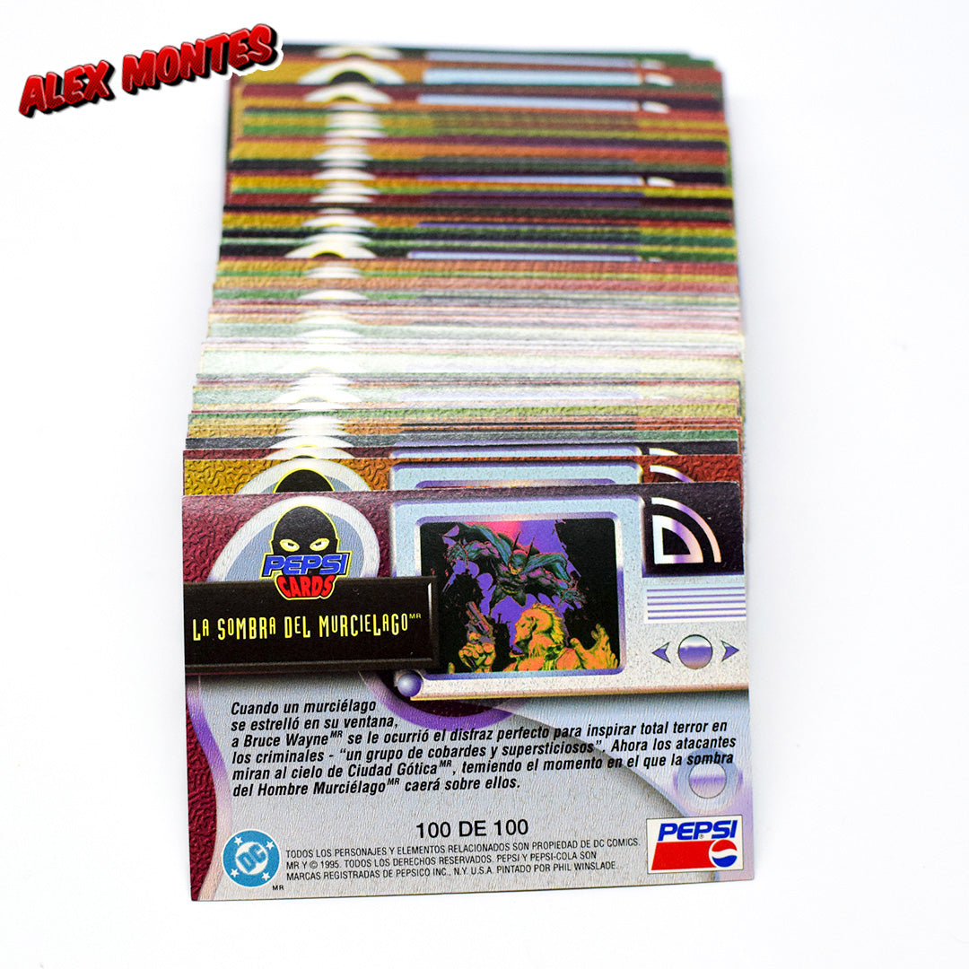 Pepsi Cards DC Comics Originales de la 1 a la 100